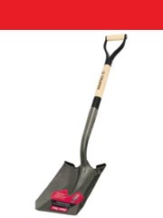 Truper Short Flat Pro shovel