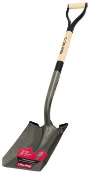 short flat shovel